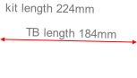 kit length 224mm
